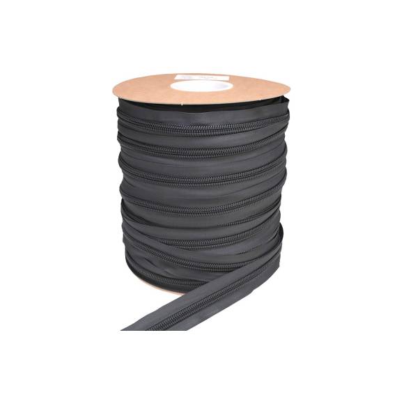 ESVO Reißverschluss Rolle 10 mm nicht teilbar, grau