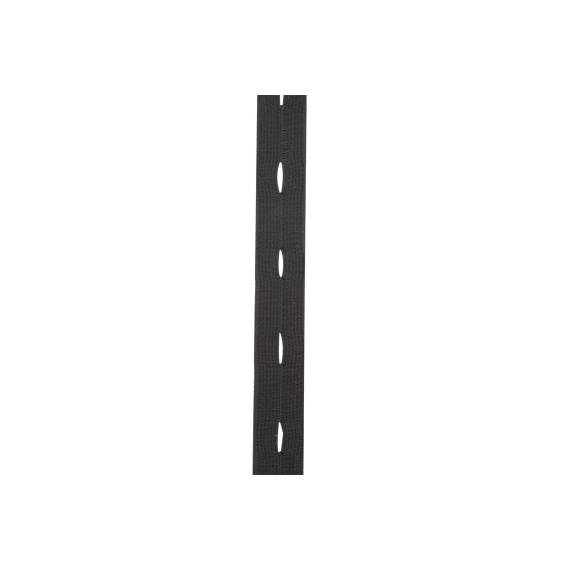 Knopfloch-Elastic 18 mm, schwarz