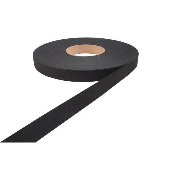 Zeltband 20 mm, Acryl, Schwarz N 680