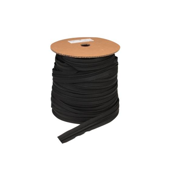 YKK Reißverschluss Rolle 10 mm nicht teilbar, schwarz