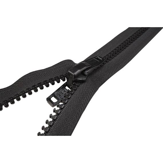 YKK VISLON Profilreißverschlüsse teilbar schwarz