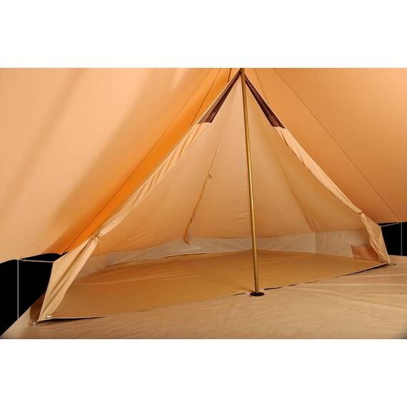 Pyramidenzelt mit festem Boden