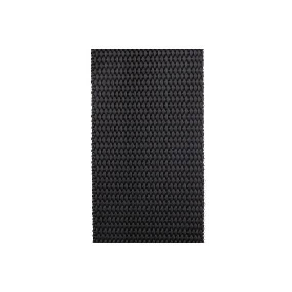 Schnalleband 40 mm PP schwarz