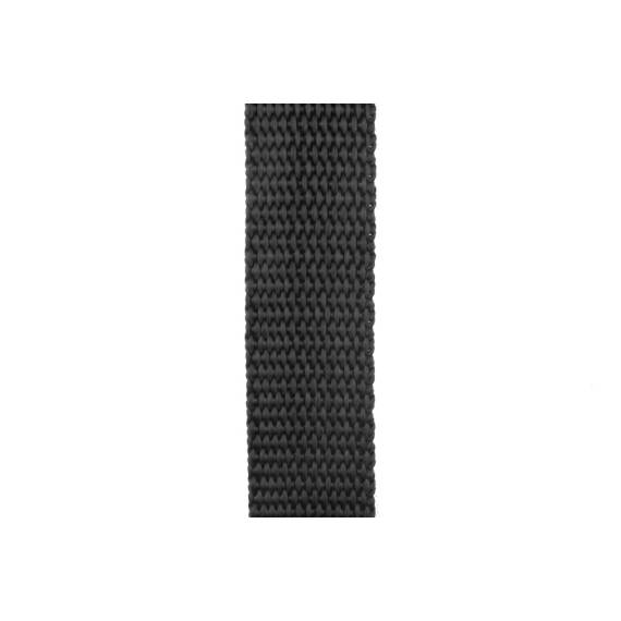 Schnalleband Rolle schwarz