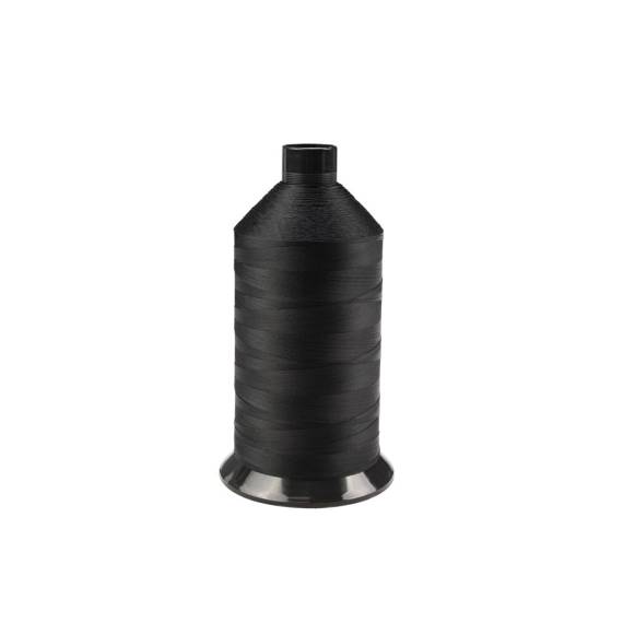 AMANN Outdoor-Pro Nähgarn polyester wasserabweisend, dicke 30, 2300 meter, schwarz, 4-PACK