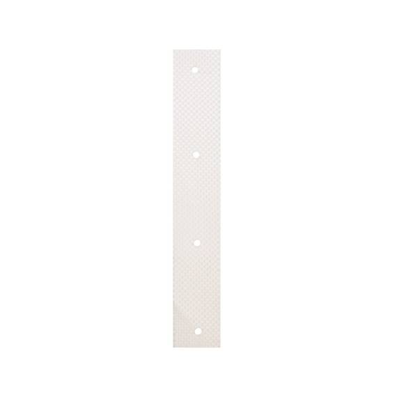 Zeltband 30 mm, PVC, ecru / weiß