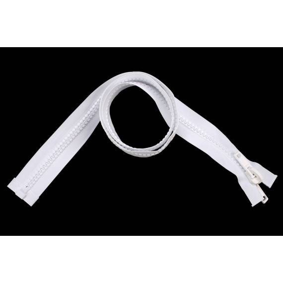 ESVO Profilreißverschlüsse 10 mm teilbar weiß, 300 cm