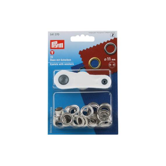 Satz Prym Ösen mit Scheiben 11 mm [CLONE]