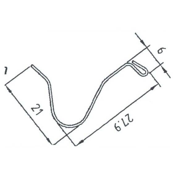 Stativklemmfeder 22/25 mm
