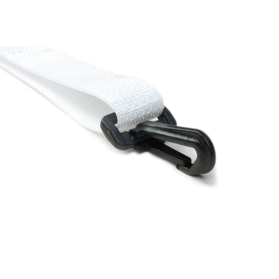 Karabiner / Musketonhaken Kunststoff schwarz für 25 mm Band