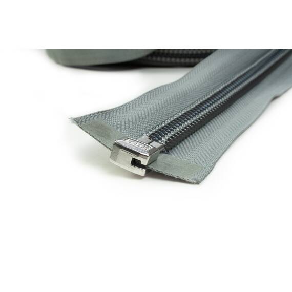 YKK Reißverschlüsse 10 mm teilbar LEICHTGRAU, 500 cm
