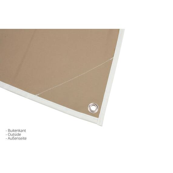 ESVO Sonnen Vordach Universal 400, beige