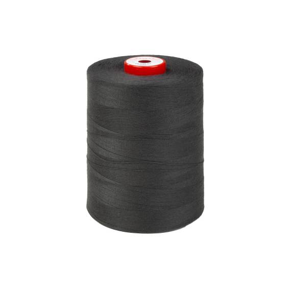 AMANN Nähgarn 50 wasserabweisend 5000 Meter Anthrazit, 5-PACK