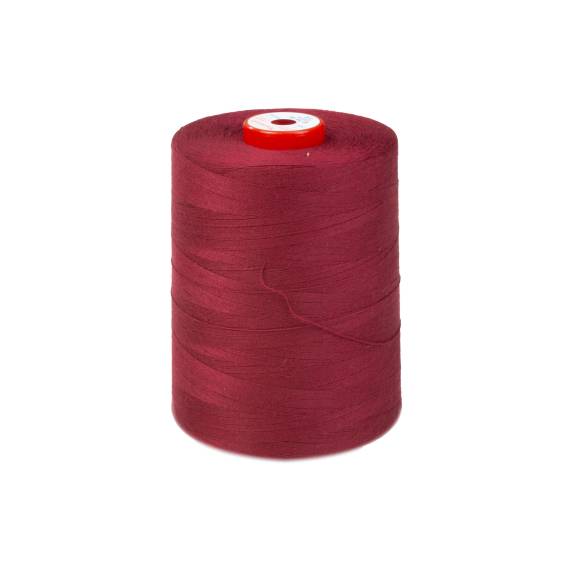 AMANN Nähgarn 50 wasserabweisend 5000 Meter Weinrot, 5-PACK