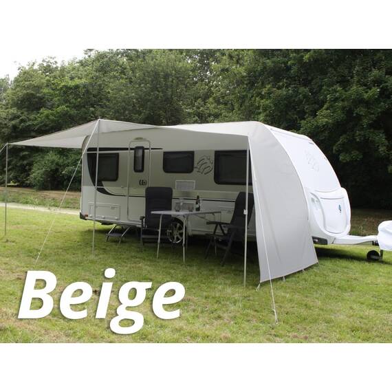 Sonnensegel Wohnwagen: Sonnendach "WILCO" 235, Grösse 7, beige