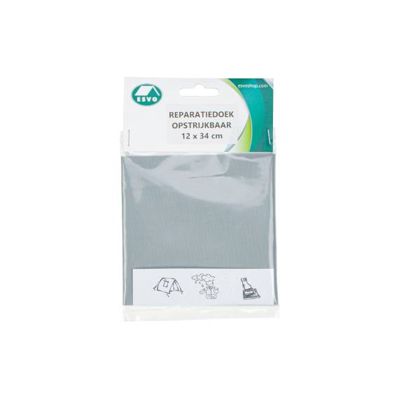 Zeltstoff Reparatursatz grau