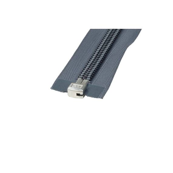 YKK Reißverschlüsse 10 mm teilbar grau, 300 cm