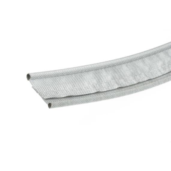 Kederband Wohnwagen, doppelt 7 / 5 mm, grau