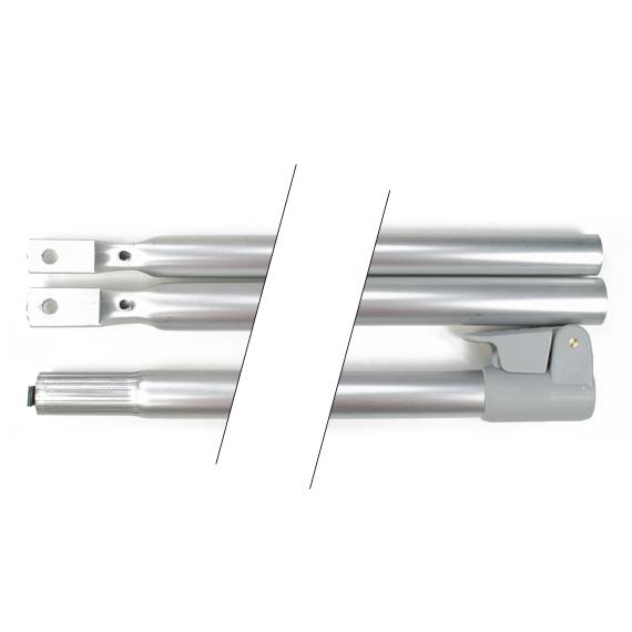 Teleskopierbare Aluminium Firststab 25/22 mm 165 - 245 cm, 3 teilig