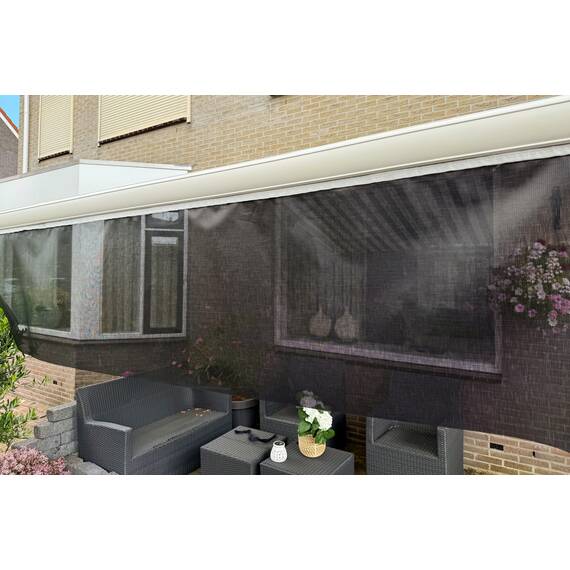 Sonnenschutz ESVO Volant 350 Gr/M² 75 cm, schwarz