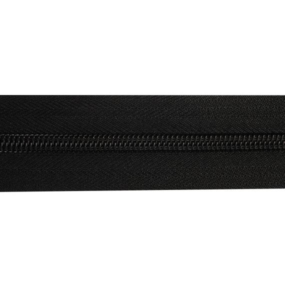 YKK rits 8 mm niet deelbaar zwart