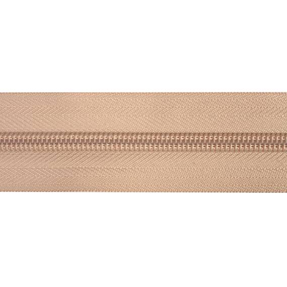 YKK rits 8 mm 2-weg niet deelbaar beige