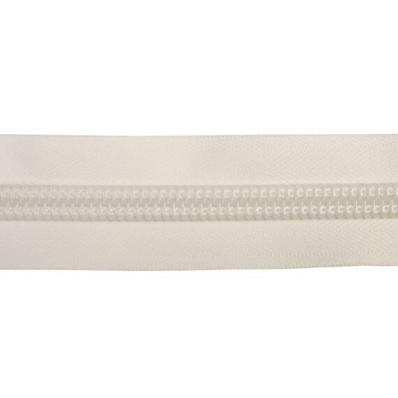 YKK rits 10 mm 2-weg niet deelbaar wit