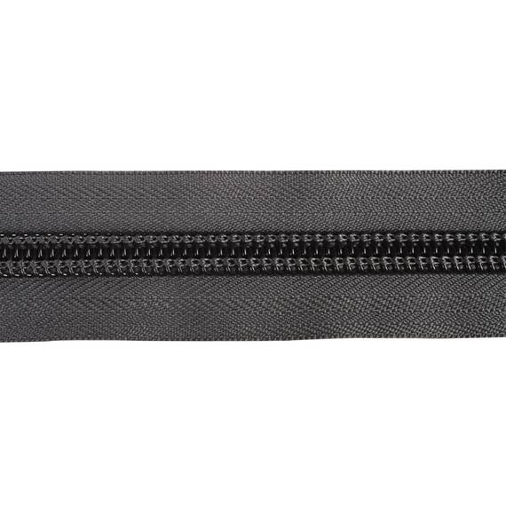 YKK Reißverschlüsse 10 mm nicht teilbar X-form grau