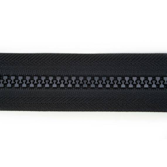 YKK VISLON Profilreißverschlüsse 8,6 mm 10 V nicht teilbar X-form schwarz