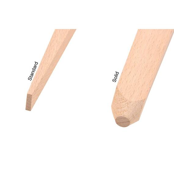 Zelthering Solid, 40 cm holz, extra dick und mit abgerundeter Spitze, 100-PACK [CLONE]