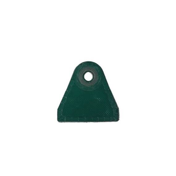 PVC Dreieck, weiss