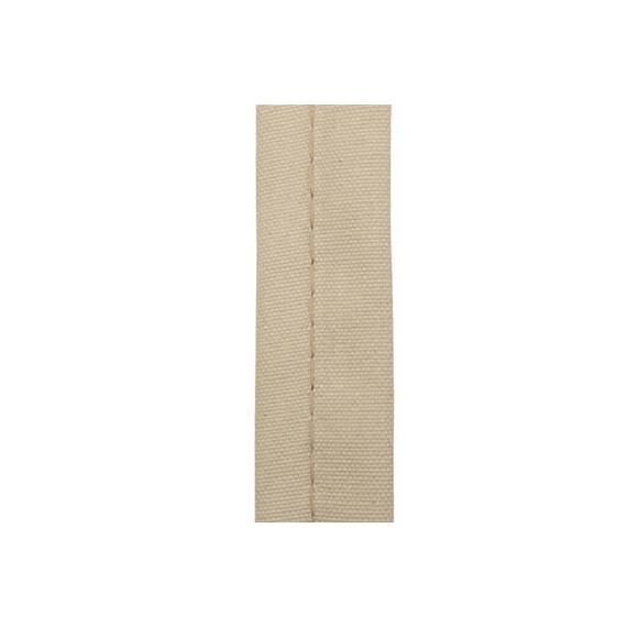 Schlaufenband, Zeltstoff, 200 Gr/M², Baumwolle 20 mm, beige