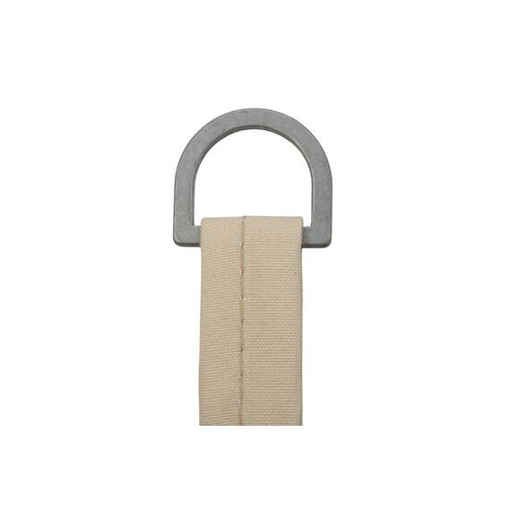 Schlaufenband, Zeltstoff, 200 Gr/M², Baumwolle 20 mm, beige