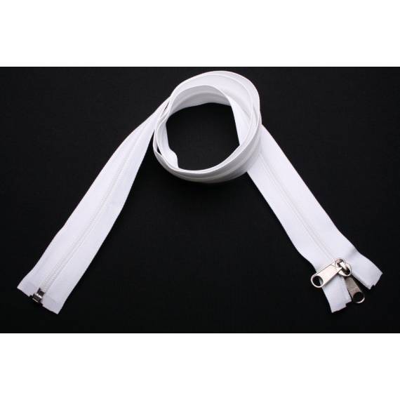 YKK Reißverschlüsse 8 mm teilbar weiss