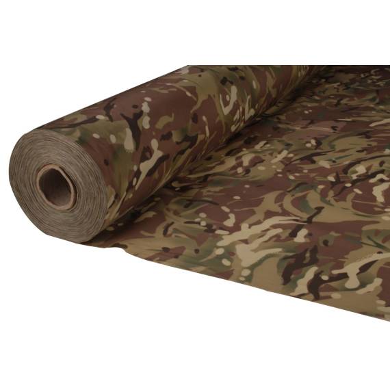 Camouflage stof. Waterdicht. Lichtgewicht nylon ripstop 150 cm, 80 gr/m² MULTICAM