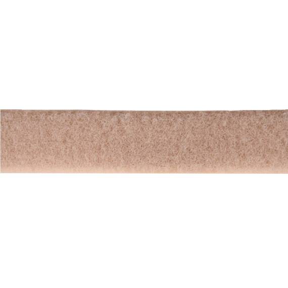 Klettband 30 mm beige, weiche Seite, Flausch