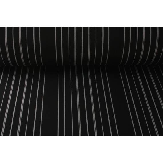 Sattler zonneschermdoek 295 grams 120 cm, zwart/zilver 407