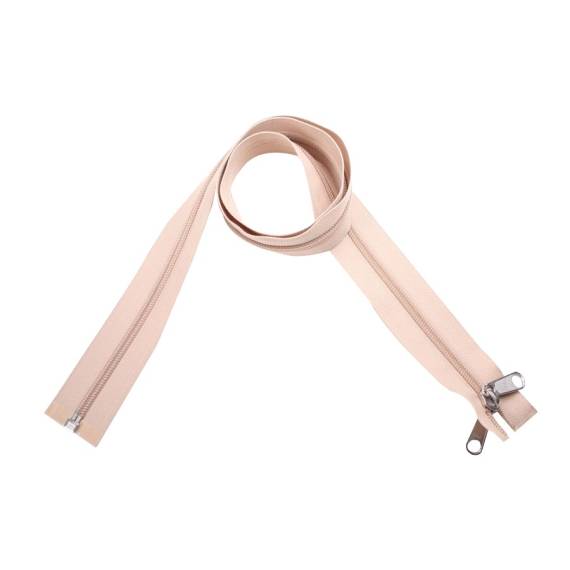 YKK rits 8 mm deelbaar beige