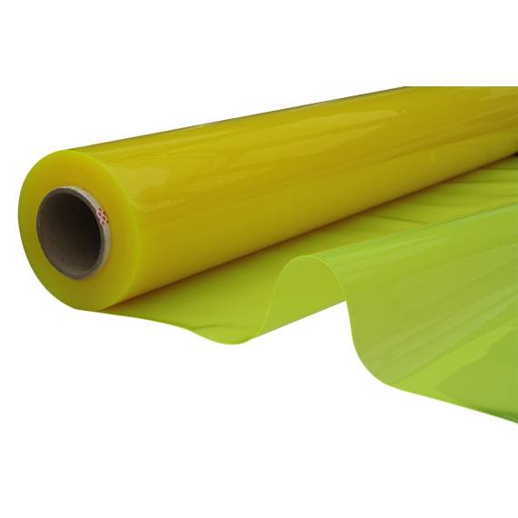 Transparant Zeltfensterfolie 140 cm, 0,60 mm, gelb