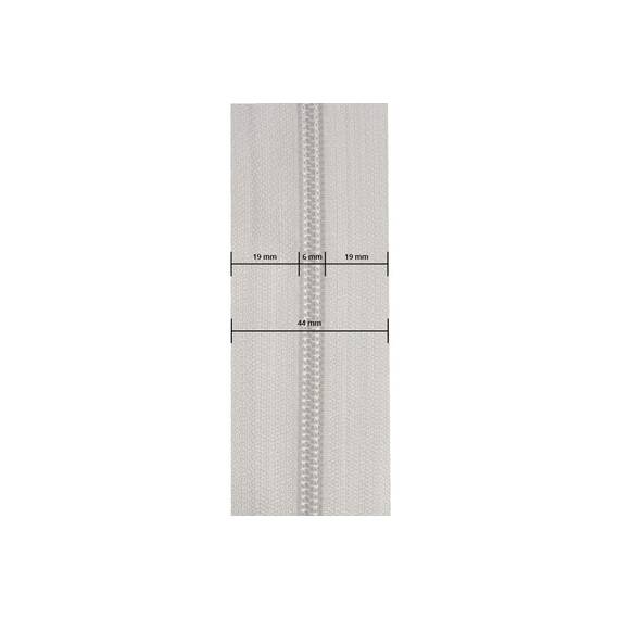YKK Reißverschlüsse 5 mm nicht teilbar X-form, weiß