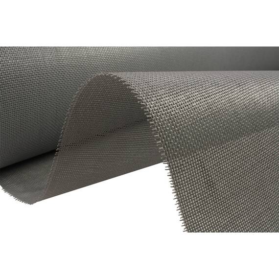 PVC Mesh / Gitter gewebe 210 cm, grau