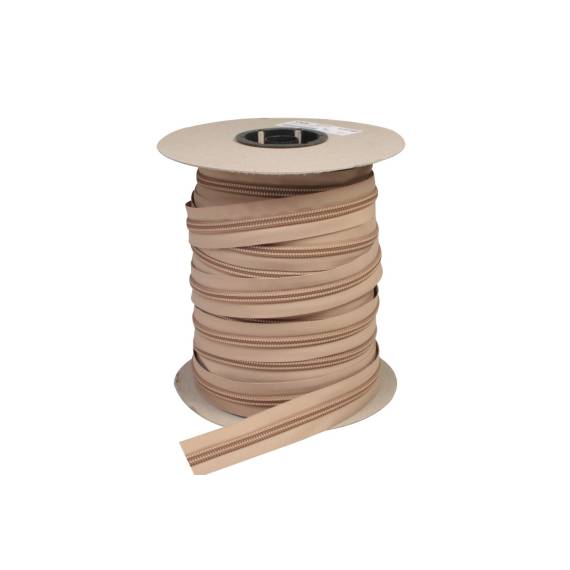 YKK Reißverschlussband 10 mm nicht teilbar, sand