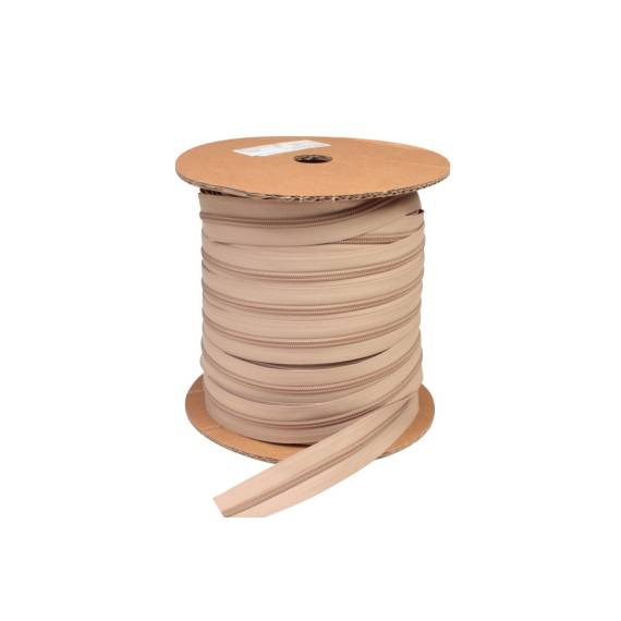 YKK Reißverschlussband 5 mm nicht teilbar, sand