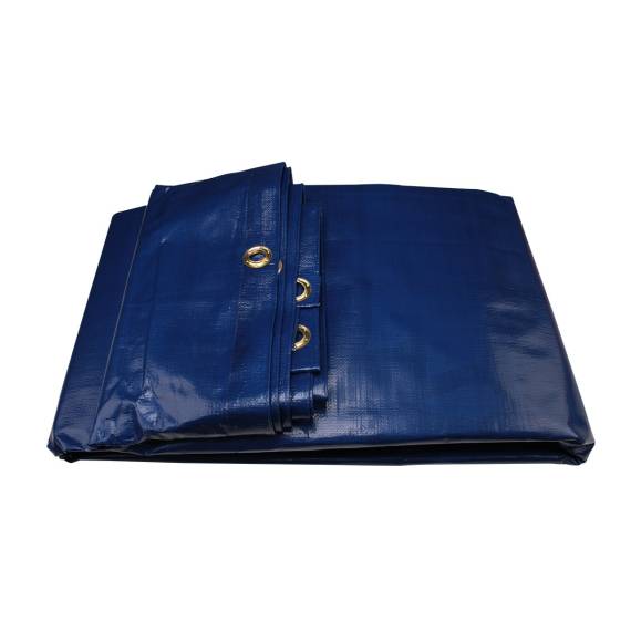 Gewebeplane mit Ösen, blau, 400x600cm