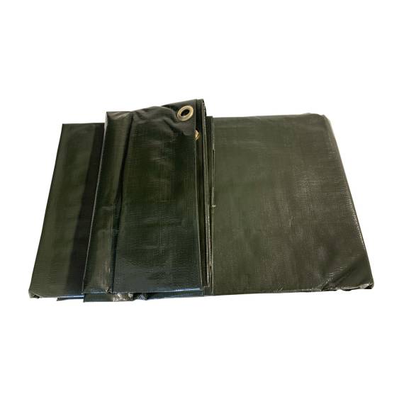 Gewebeplane mit Ösen, grün, 300x400cm, 240 UV