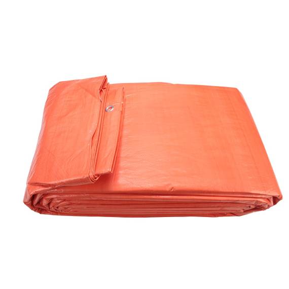 Gewebeplane mit Ösen, orange, 1000 x 1200 cm, 100, wasserdicht