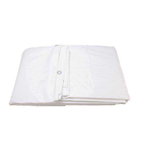 Gewebeplane mit Ösen, weiss, 800x1000cm