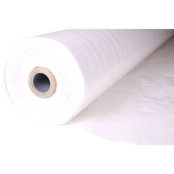 HDPE, schwer entflammbar für eine Abdeckplane. Von der Rolle. B1, UV-stabil.