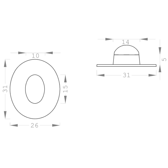 Satz Drehverschlüsse 5 Stück