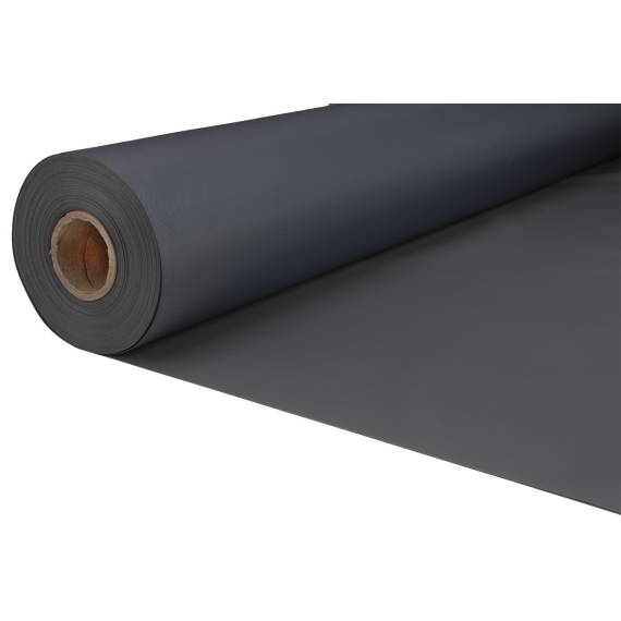 Polyester Stoff, flammhemmend, wasserdicht, UV-beständig, anthrazitgrau, 265 gr/m², 150 cm